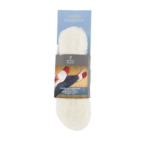 Replacement Shearling insole white from Garneau for their closed in lazy bone slippers