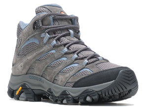 MOAB 3 Mid Waterproof Granite for Women by MERRELL, Size 8.5 WIDE Only