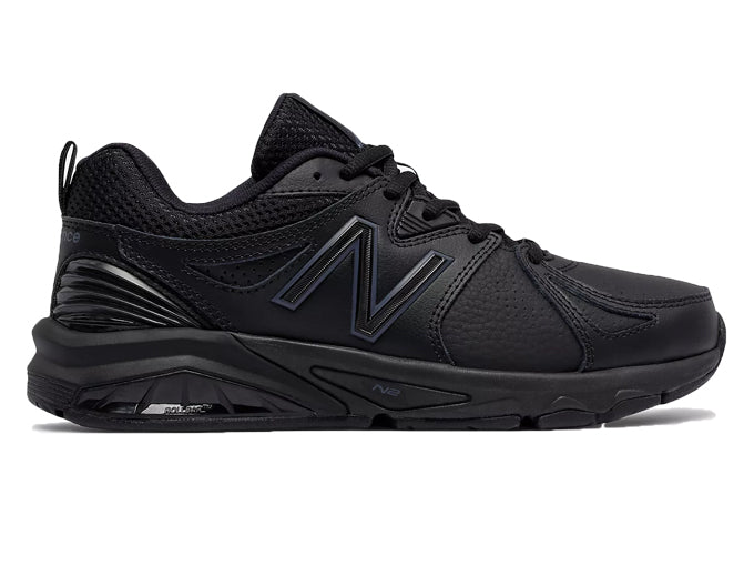 Women's 857v2 Black by NEW BALANCE, Size 7.5 Wide, 7.5, 8.5 Extra Wide ONLY FINAL SALE