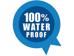 100% waterproof!